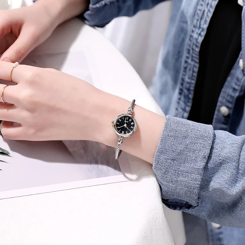 Fashion Luxury Women's Watch Gold Fine Strap Ladies Watch For Bracelet Montre Femme Female Wrist Watch Women Clock Relojes