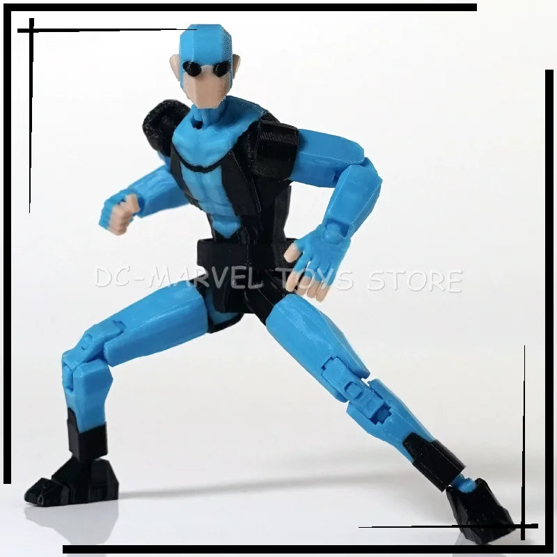 In Stock New 3d Printed Invincible Toys Action Figures T13 Dummy 13 Superheroes Multi-Jointed Movable Shapeshift Toys