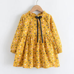 Bear Leader Autumn Girls Dress Spring Kids Princess Dress Casual