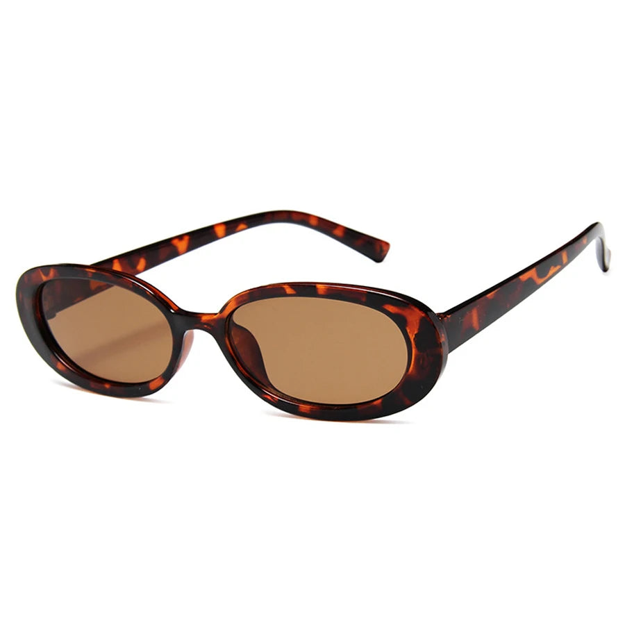 Sunglasses Women Luxury Brand Designer Small Oval Sun Sunglasses Retro