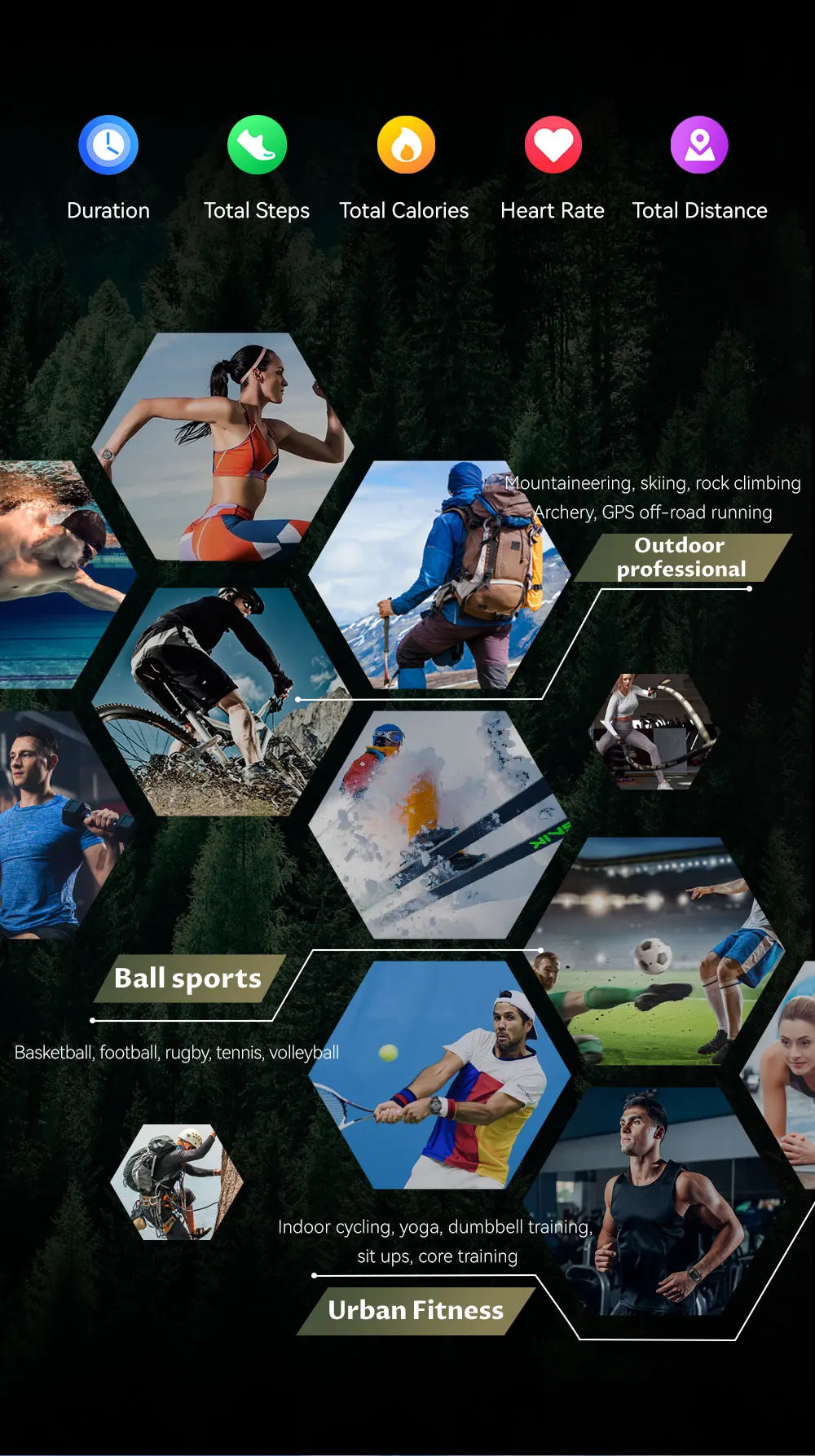 Xiaomi GPS Sports Smart Watch Men Waterproof Fitness Tracker Bluetooth call