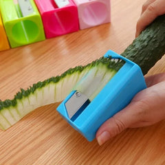 Beauty Tools Cucumber Slicer Knife Fun Carrot Sharpener Peeler With Mirror Spiral