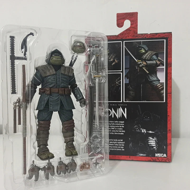 NECA Last Ronin Leonardo April Oneil Casey Jones Hunchback Michelangelo Mummy Raphael Frankenstein Monster Turtle Action Figure