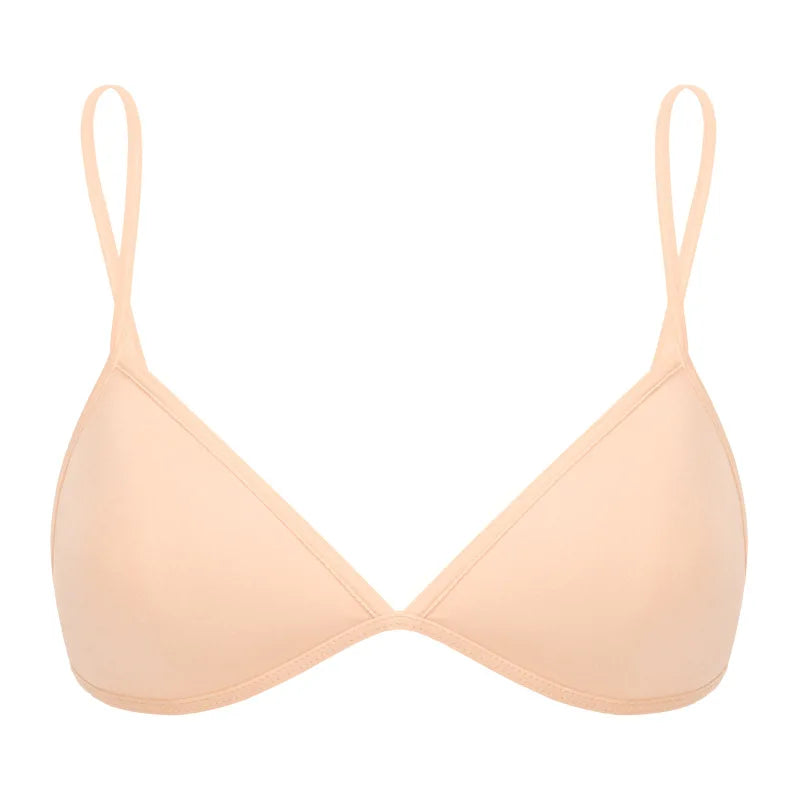 Thin Seamless Bras Women Triangle Cup Underwear Female Beauty