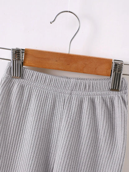 2PCS Kids Boy Clothing Set Fashion Color Block Long Sleeve Top+Pants Spring&Autumn Handsome Sports Outfit for Children 1-6 Years