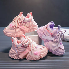 Sport Shoes for Kids Girls Cute Princess Non-slip Light Children Fashion Casual Sneakers