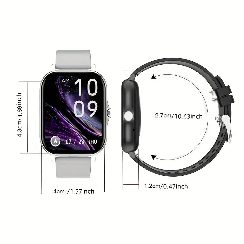 Smart watch wireless calling/dial Sport mode calling reminder and rejection fitness monitoring for iPhone/Android