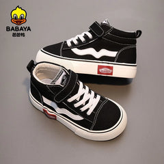 Babaya Children's Canvas Shoes Soft Sole Boys Casual Shoes Breathable