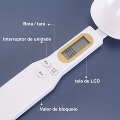 Electronic Kitchen Scale 500g 0.1g LCD Digital Measuring Food Flour Digital Spoon Scale