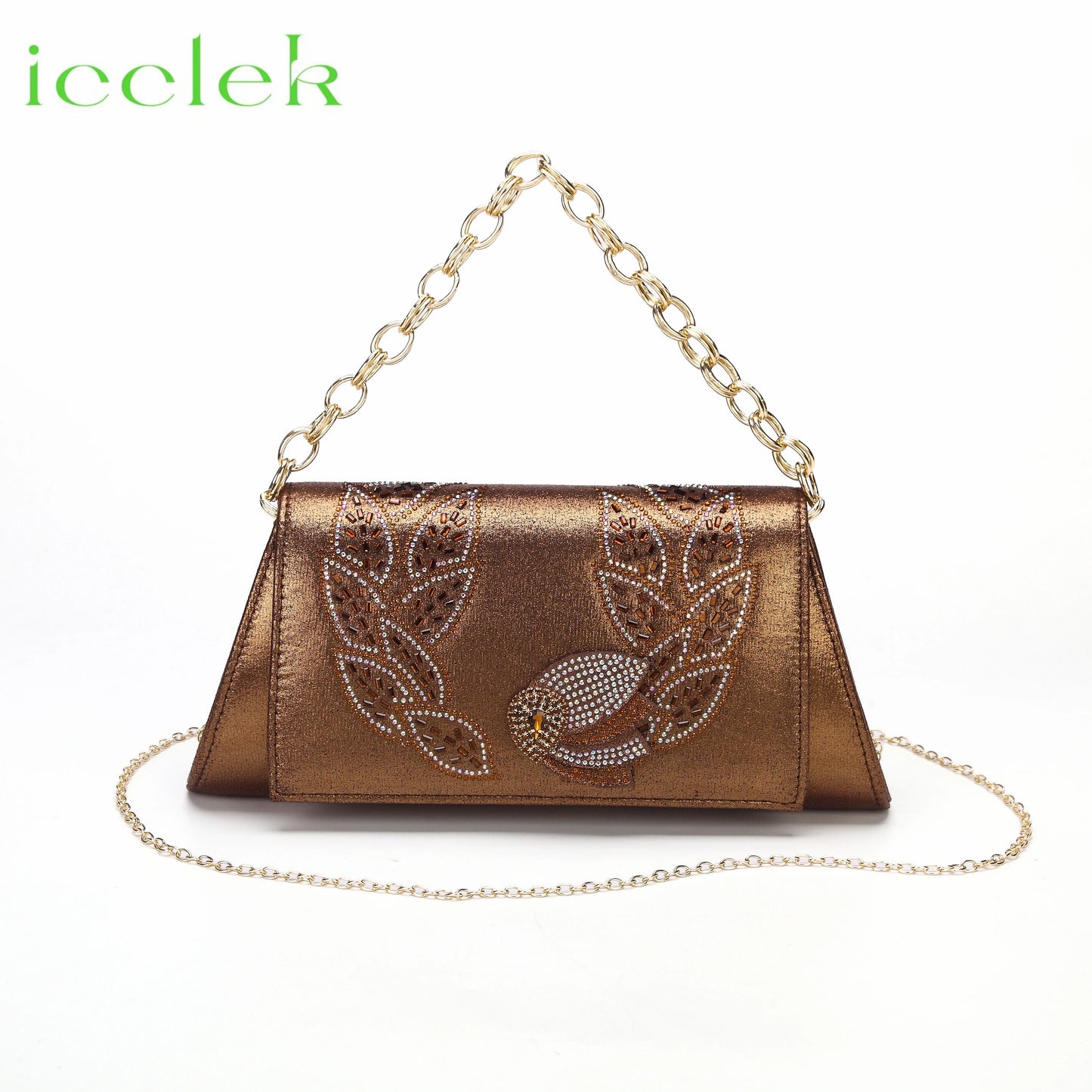 Matching Shoes and Bags: Brown Color Elegant Low Heels Nigeria Popular Design