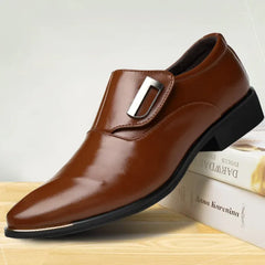 Oxford Shoes for Men Dress Shoes Formal Pointed Toe Business Wedding Dress Shoes