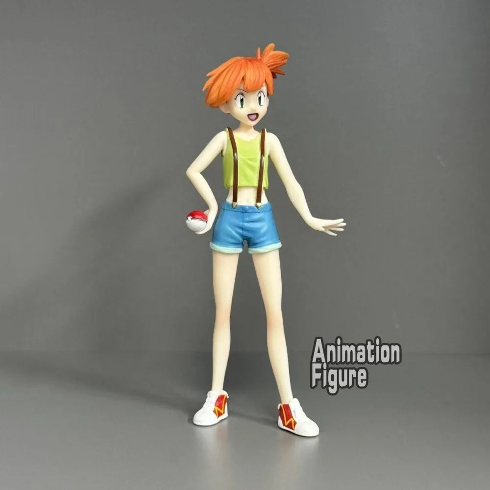 13-15cm Anime Pokemen Figure Ash Ketchum Brock Misty Action Figures Pvc Collection Model Toys for Children Gifts
