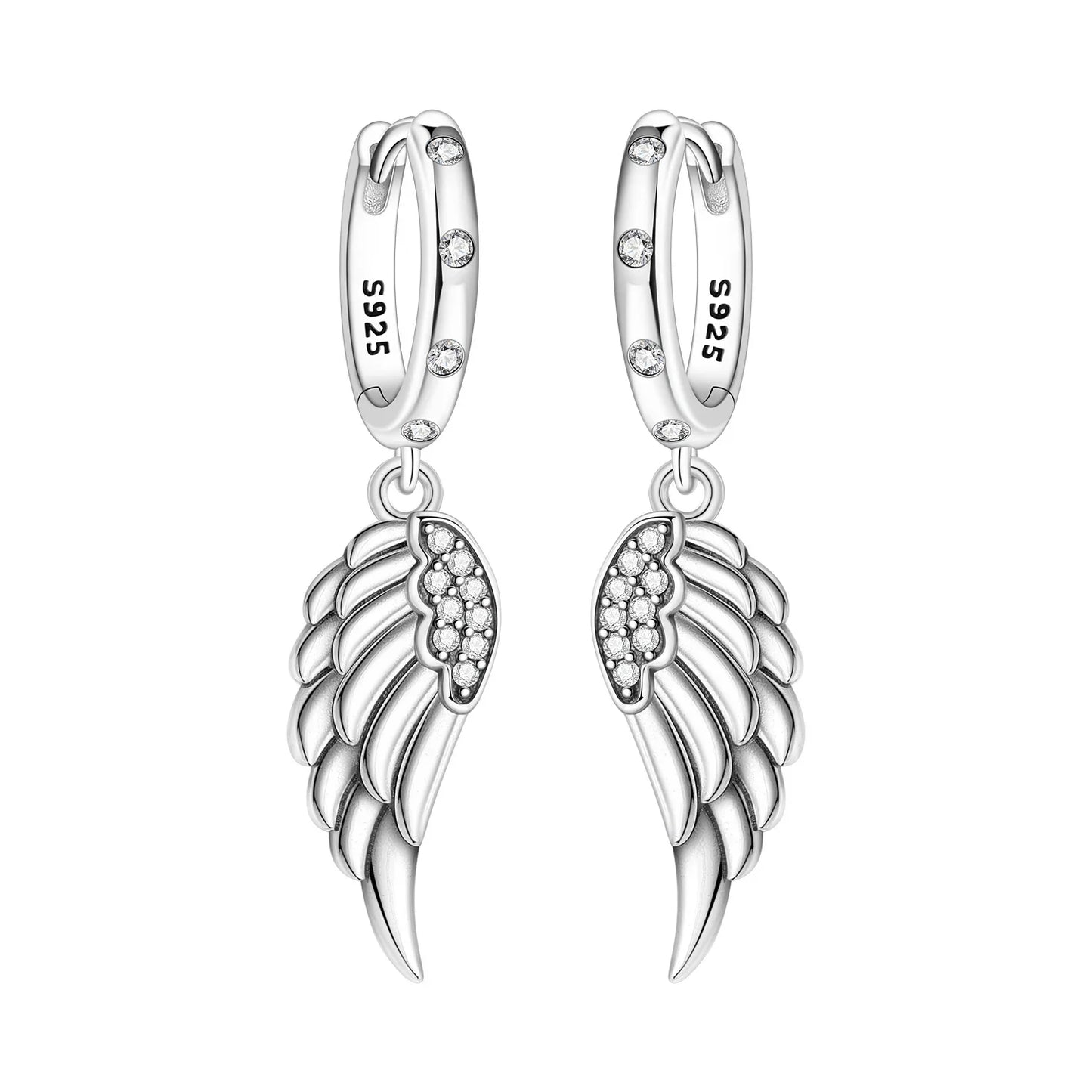 PANPOKI 925 Sterling Silver Multi Layer Starry Tassel Drop Earrings Women Earrings Charm Trend Versatile Party Jewelry Gifts