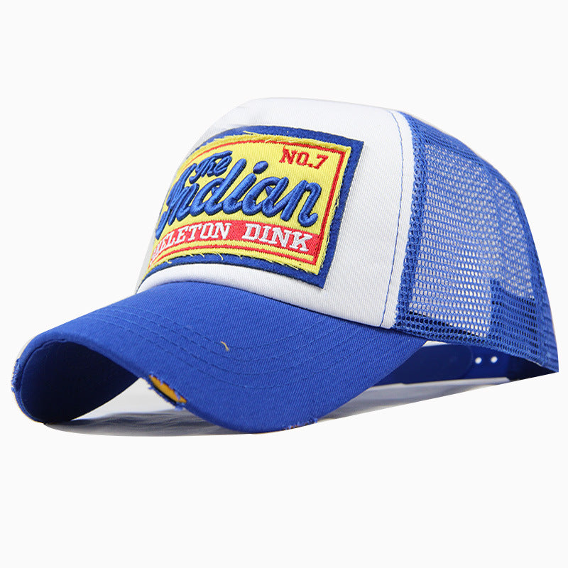 Fashion Letter Embroidery Baseball Cap For Men Women Summer Breathable Mesh Snapback Hat Unisex Hip Hop Trucker Bone Gorras