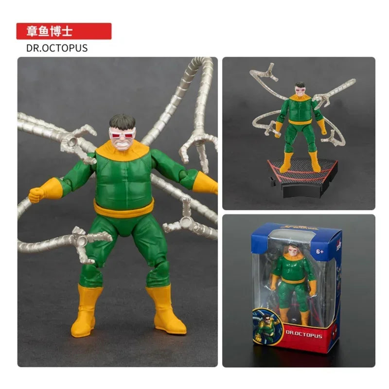 ZD Toys Official Avengers Legends: Iron Man, Spider Man, Thor, Captain America, Thanos, Hulk, War Machine Action Figures