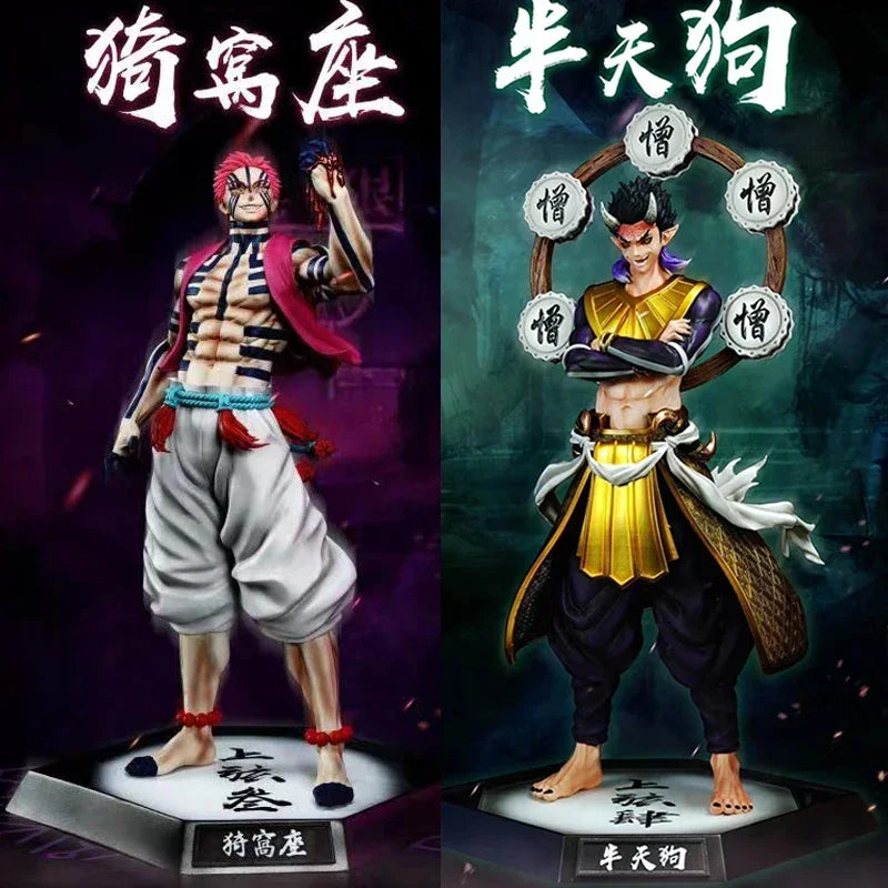 30CM Anime Demon Slayer Zohakuten Figure Zohakuten Hantengu Cm PVC Action Figures GK Statue Collection Model Toys Gifts