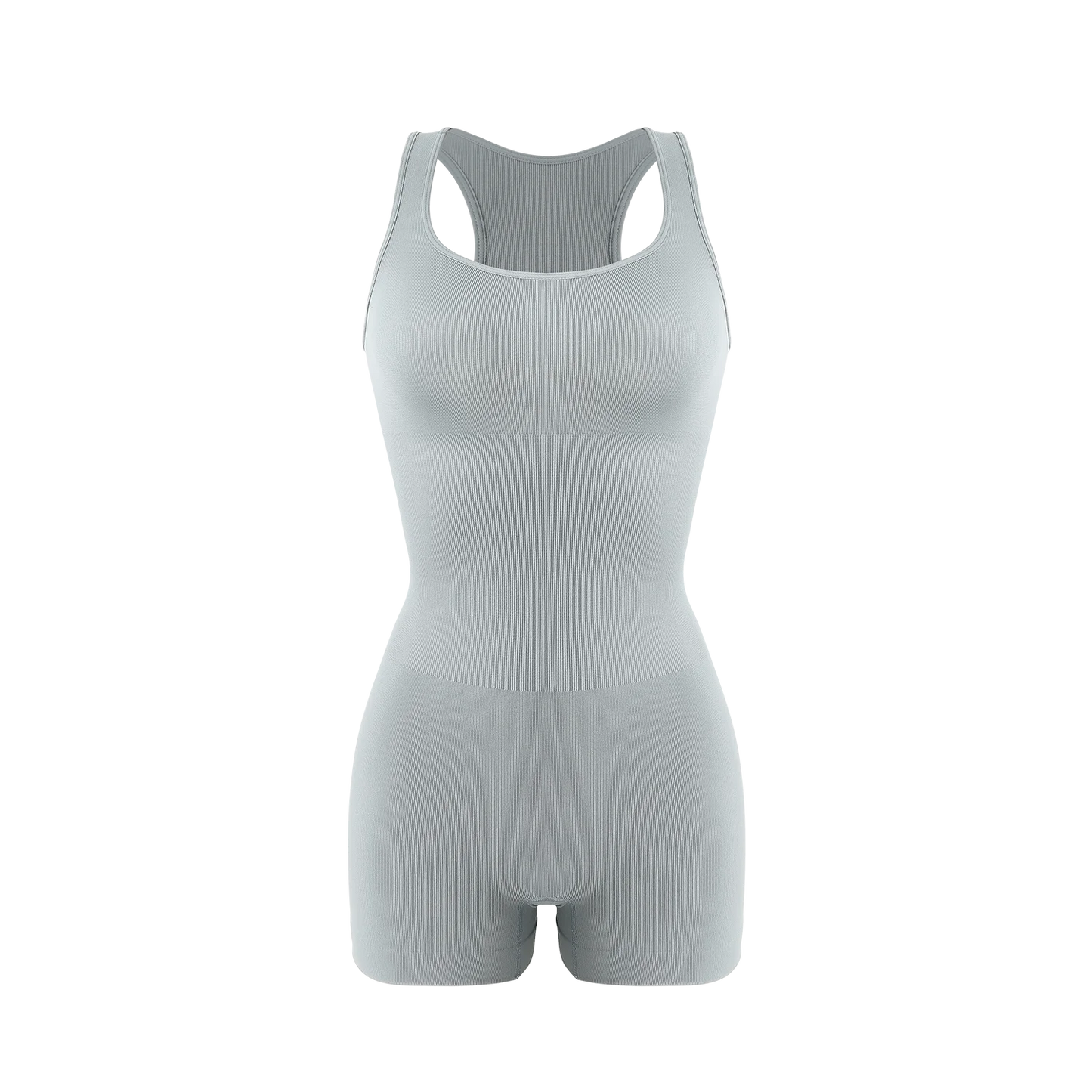 Seamless Backless Jumpsuit Women Tummy Control One Piece Bodycon Stretch