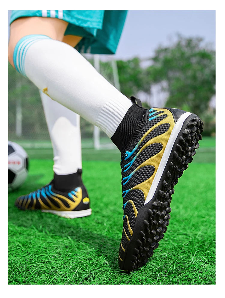 Original Men Football Field Boots Training Shoes TF/AG Professional Soccer Shoes