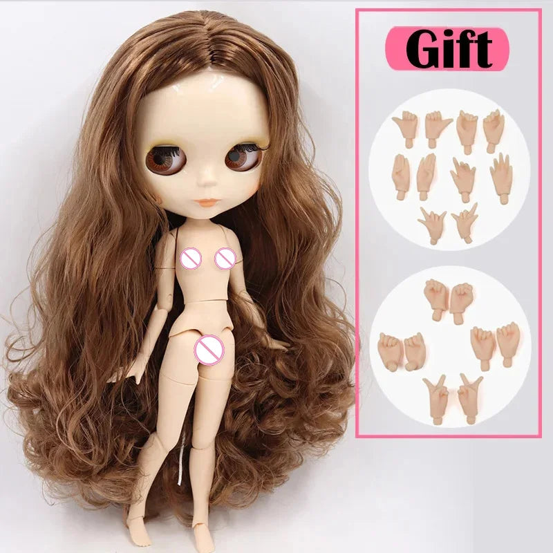 ICY DBS Blyth Doll White Skin Joint Body 1/6 BJD Special Price OB24 Toy Gift