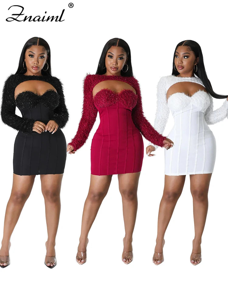 Formal attire Dresses: Velvet Evening Party Dresses for Women