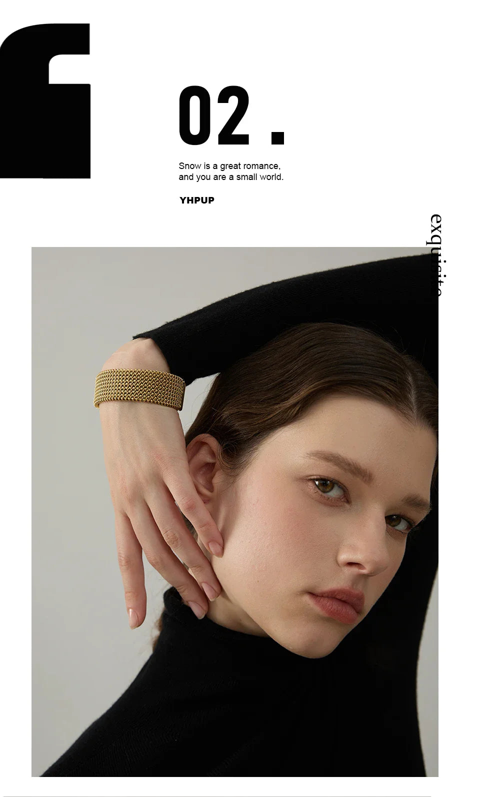 Yhpup 23mm Waterproof Stainless Steel Metal Wide Open Bracelet Bangle for Women High Quality Statement Texture Jewelry Bijoux