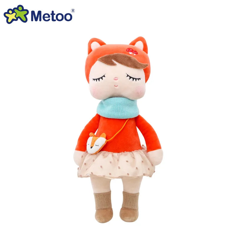 Metoo angela dolls soft stuffed rabbit bunny fox plush toys gift for kids
