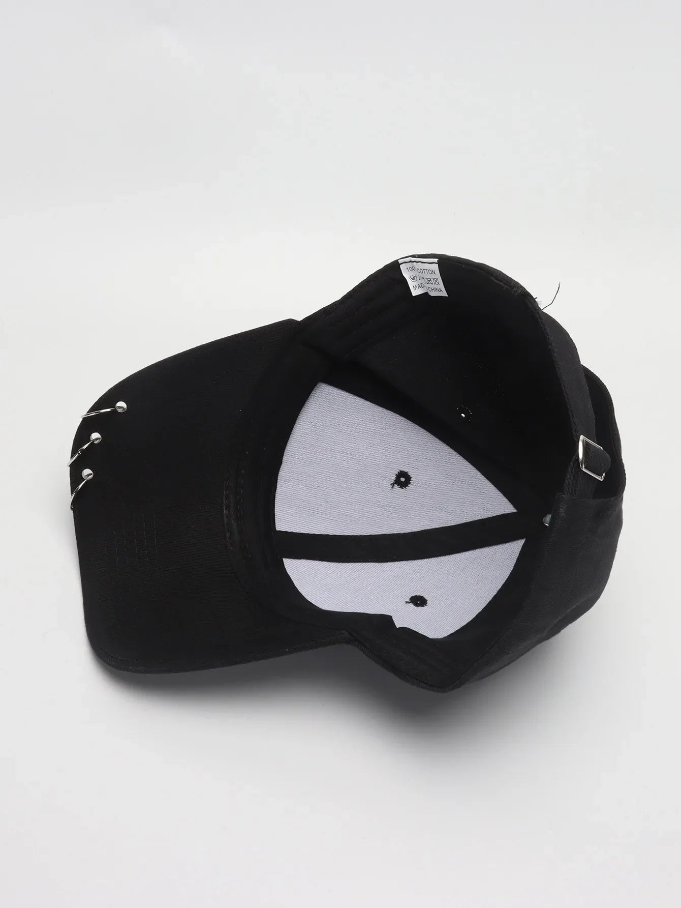 COKK Hip Hop Women's Baseball Cap With Ring Circle Snapback Hats For Men Women Unisex Dad Hat Adjustable Kpop Korean Style Gorra