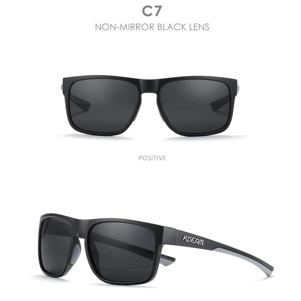 Unisex Sunglasses Square UV400 Shades