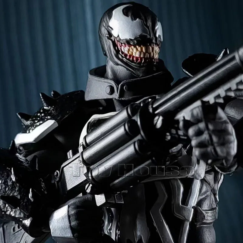In Stock Ct Toys Venom Action Figure Kaiyodo Figurine Marvel Movable Collection Eugene Thompson Ko Model Decorate Toys Kids Gift
