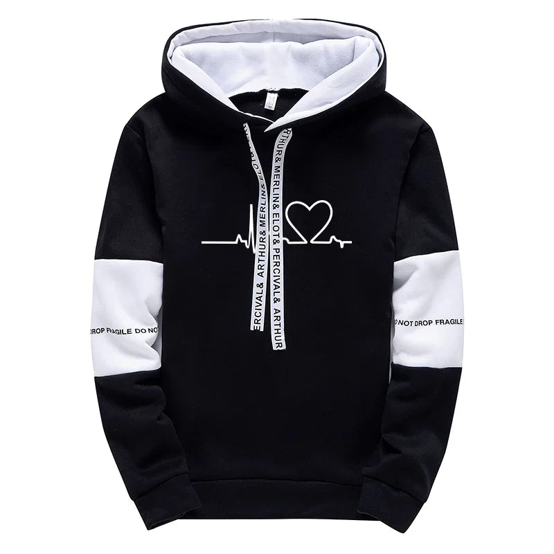 Hoodies Sportswear Sweatshirts for Men Comfortable Autumn Winter Sports Casual Fashion Versatile Sweatpants Daily Dressing Men's