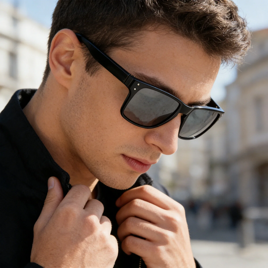 Polarized sunglasses square Outdoor Sports Party Beach Women men sun glasses UV400