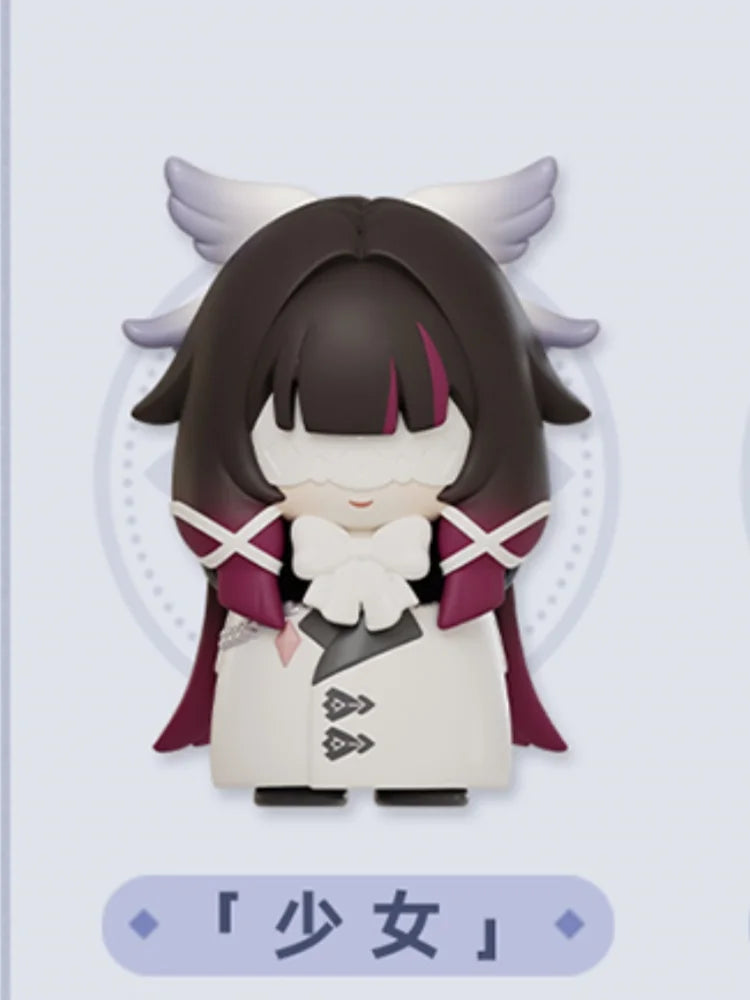Genuine Suplay Genshin Fatui Harbinger Blind Box Mihoyo Game Anime Figure Collectibles Merchandise Mystery Box Gifts Ornaments