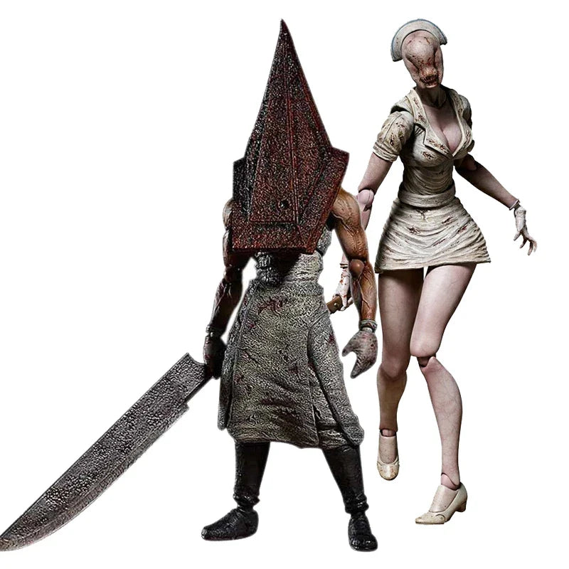 Figma Silent Hill 2 Figure Red Pyramd Thing Figma SP055 Bubble Head Nurse Sp061 Action Figure PVC Collectible Model Doll Toys