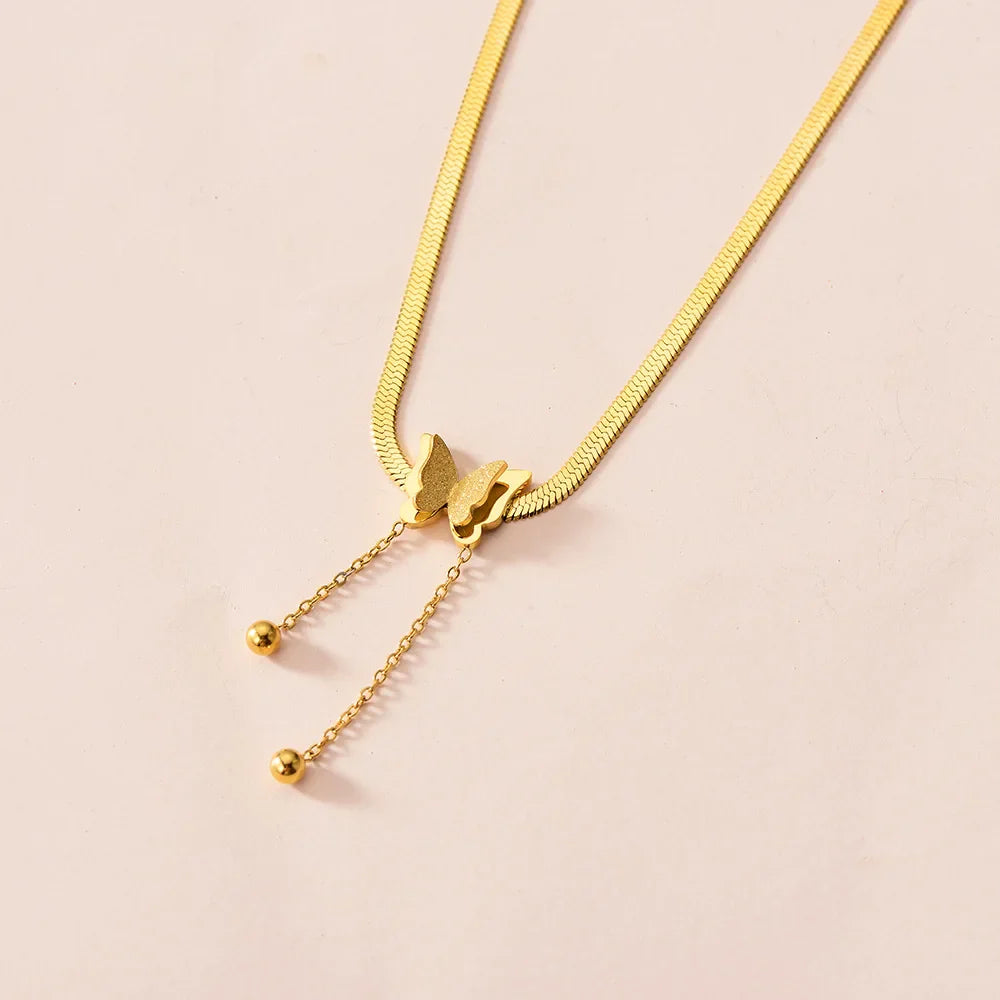 Korean Fashion Sweet Heart Shaped Necklace For Women Crystal Zircon Pendant Clavicle Chain Elegant Romantic Party Gift Jewelry
