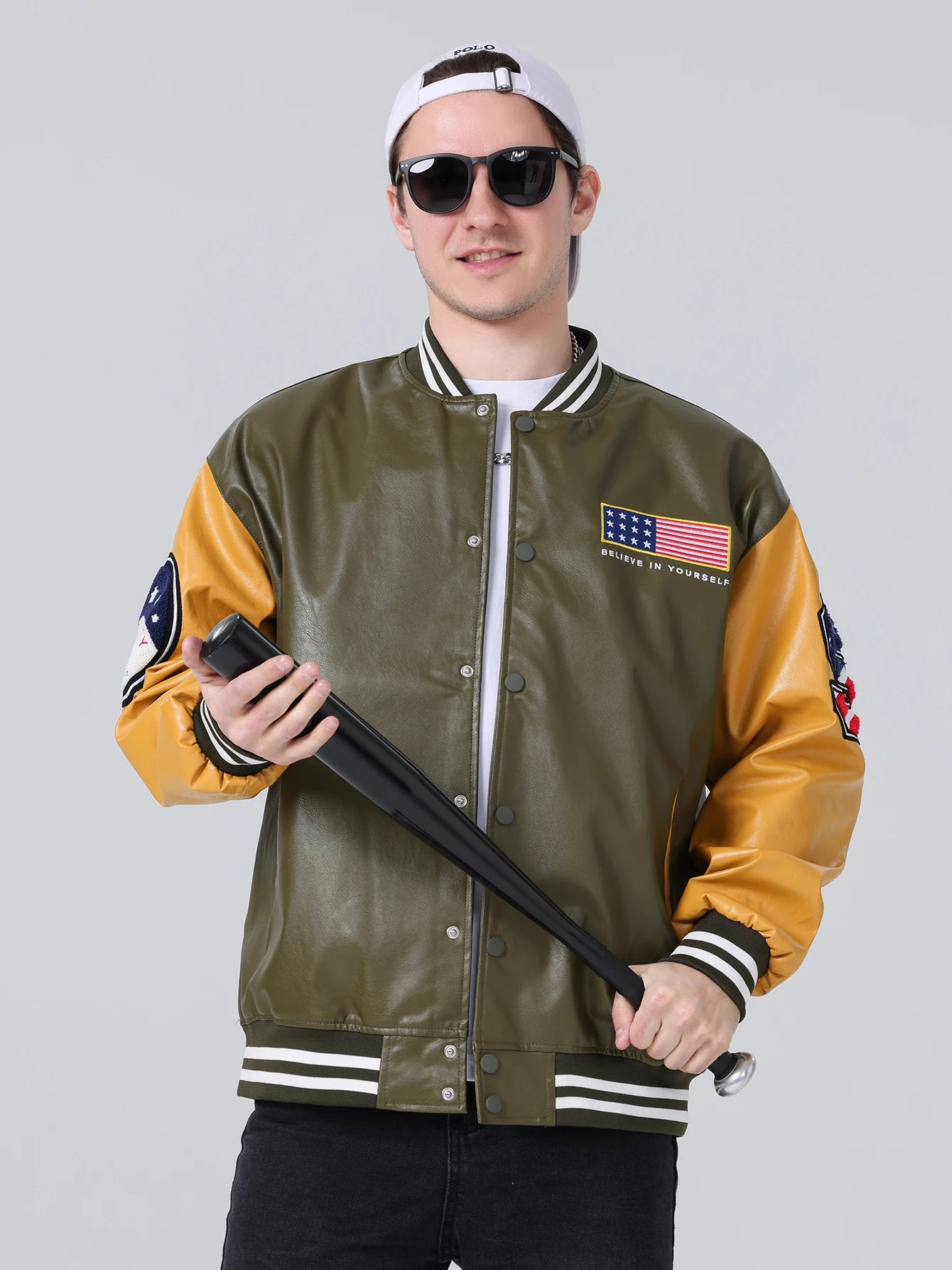 Baseball Jacket Yankees: Motorcycle Jacket | Biker Outerwear | Baseball Coats