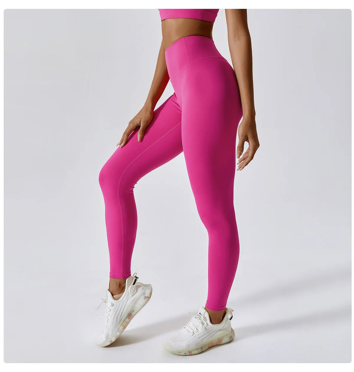 High Waist Yoga Pants Tummy Control Gym Leggings Sport Fitness Seamless