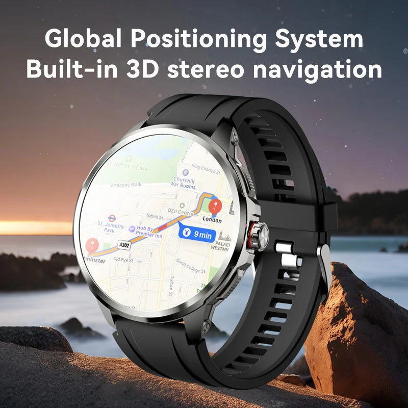 5G/4G Full Netcom 8GB+128GB RAM Smart Watch 1.95 inch 720*720 AMOLED 2100mah Battery 900W Camera GPS WIFI Google APPS Smartwatch