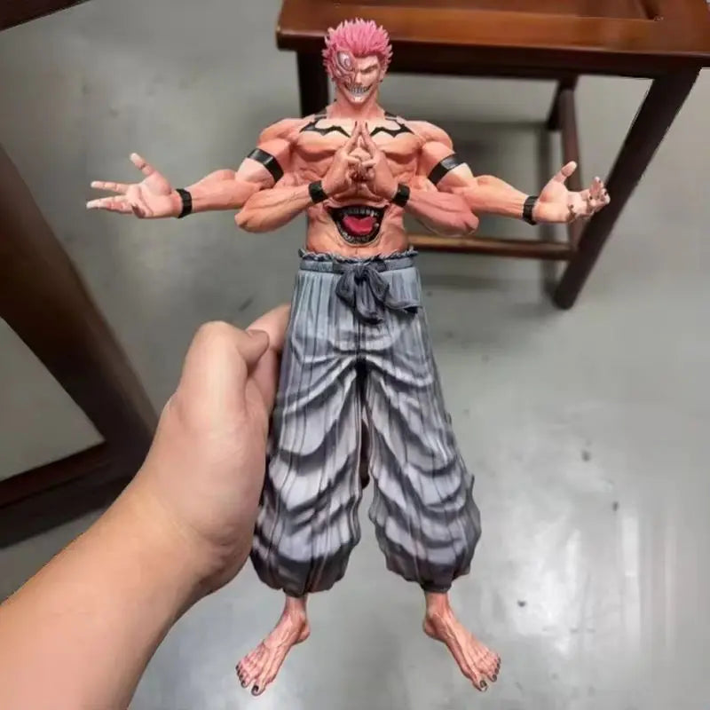 30cm Ryomen Sukuna Figure Jujutsu Kaisen Figures Pvc Collection Statue  Model Room Ornament Dolls Toys Christmas Gifts