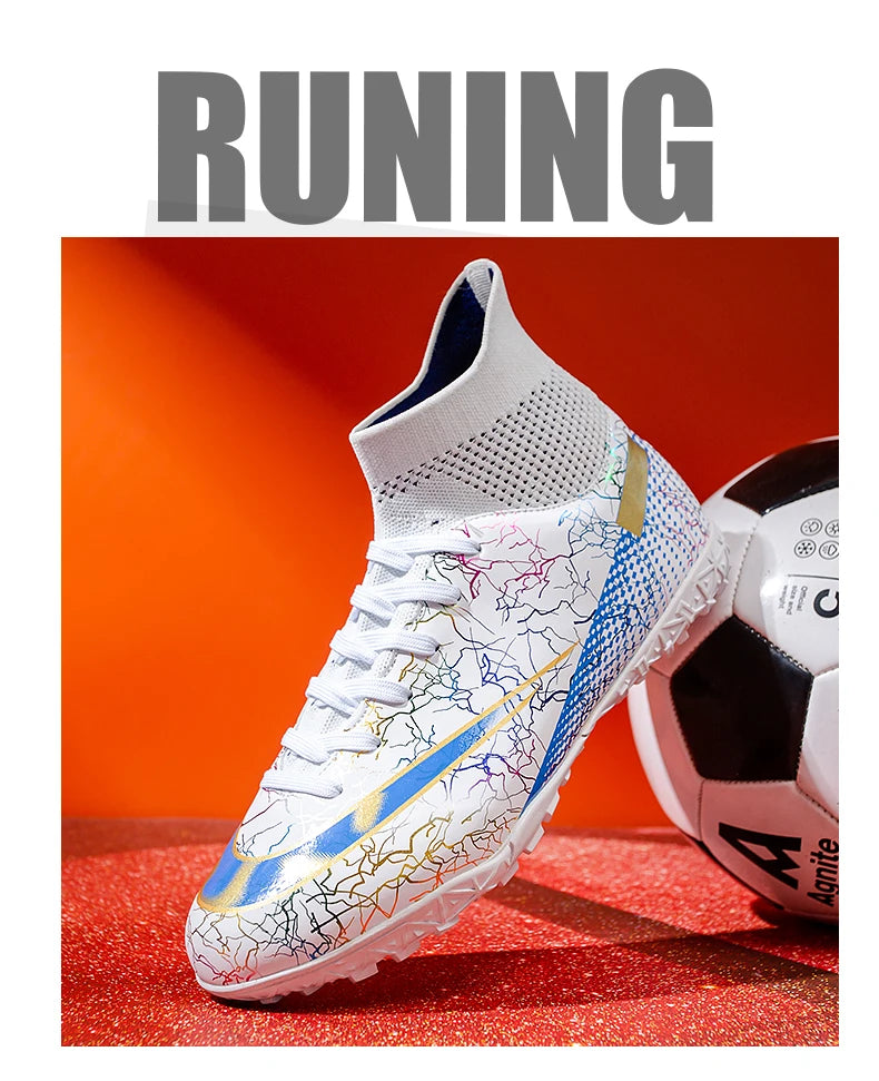 Football Boot Turf Training Futsal Hall Men Soccer Shoes