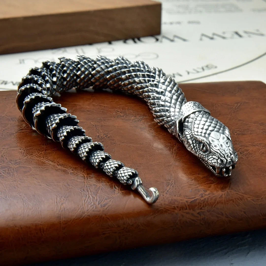 Traditional Tibetan Buddhism Dragon Bracelet Domineering Dragon Scales Bangle for Men Women Lucky Amulet Bracelet Jewelry Gift