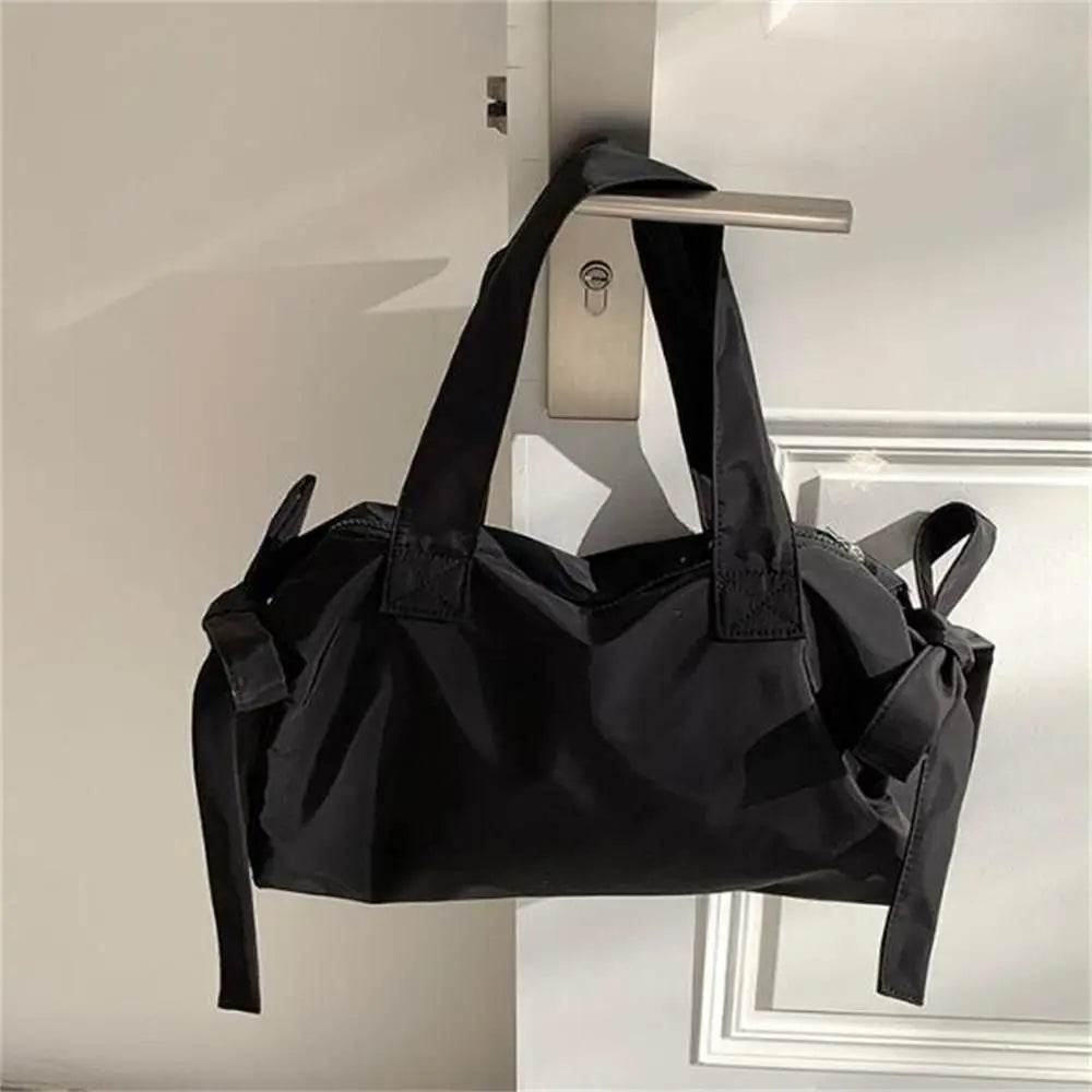 Large Capacity Handbag Shoulder Bag Lightweight Waterproof Nylon Shoulder Bag