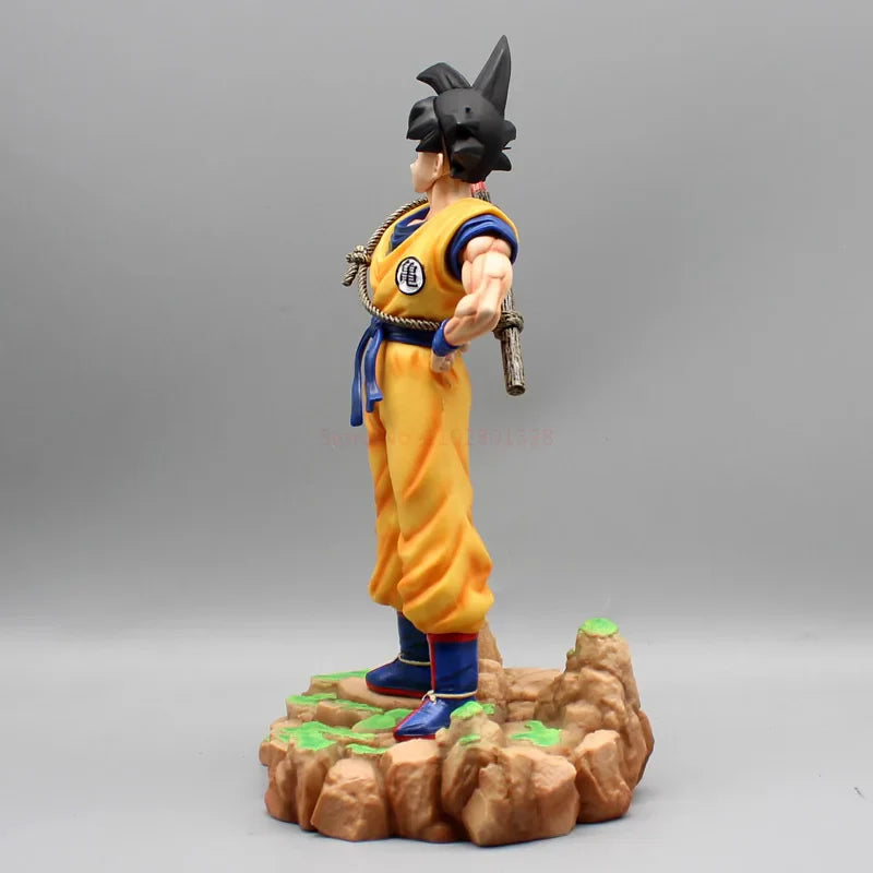 Dragon Ball Dream Super Saiyan Son Goku Somersault Cloud Standing Collection Action Figure Statue Anime Model Ornaments Toy Gift