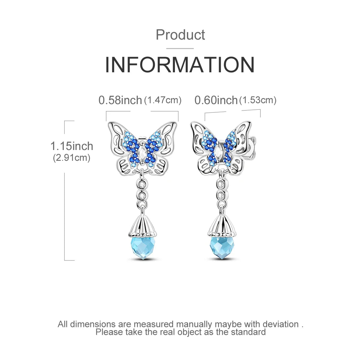 PANPOKI 925 Sterling Silver Multi Layer Starry Tassel Drop Earrings Women Earrings Charm Trend Versatile Party Jewelry Gifts