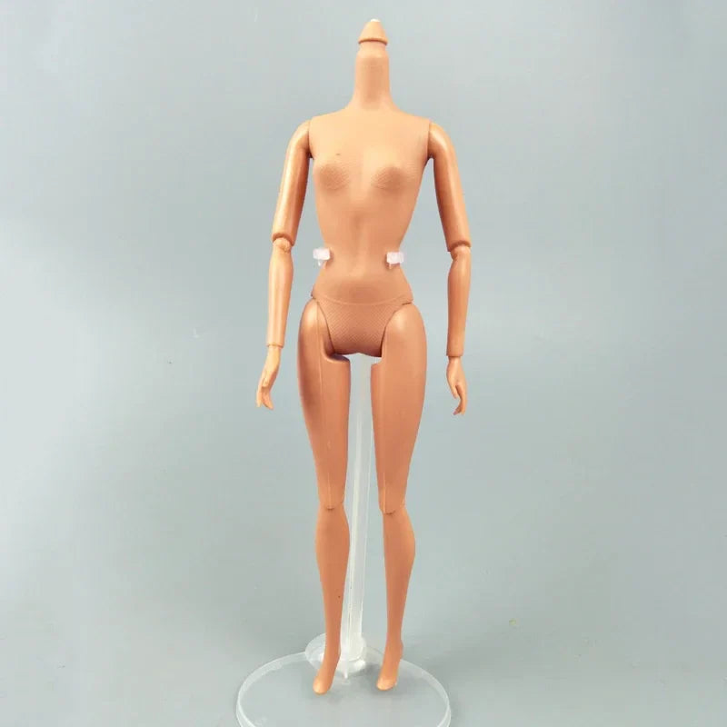 30cm African Doll's Body 5/11/13/20 Joints Body Dark Skin Children's Pretty Girl Toy