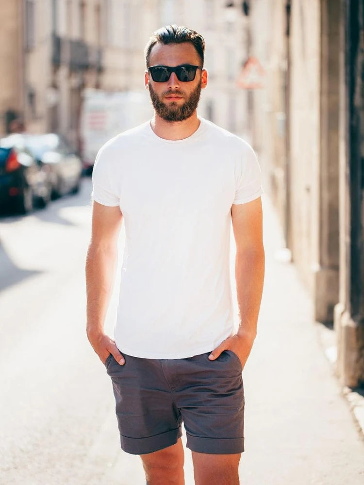 High Quality Pure Cotton Fashion Trend Crew Neck T-shirt Short Sleeve Summer New Versatile Luxury Printed Casual Top Ins