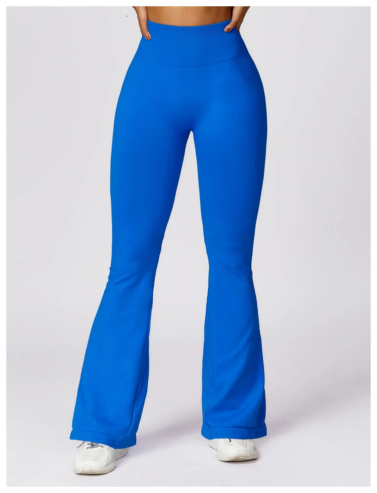 Seamless Flared Leggings Scrunch Sports Leggings Women Gym Yoga Flared Pants