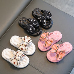 Summer Cozy Soft Flip Flops Antiskid Baby Toddler Princess Slides Girls Slippers For Kids