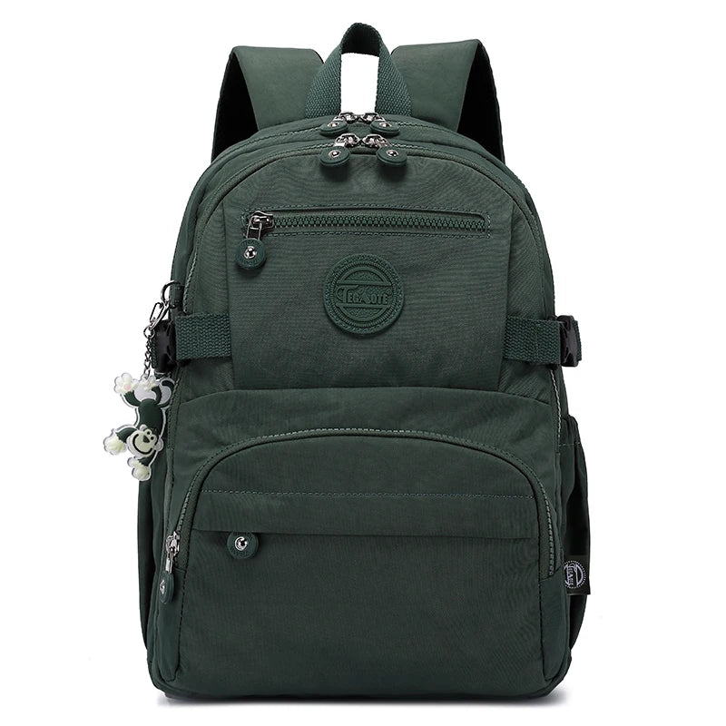 TEGAOTE Large Nylon Waterproof Backpack Travel Rucksack for Women School Bags Mochilas Mujer Kids Girls 2026