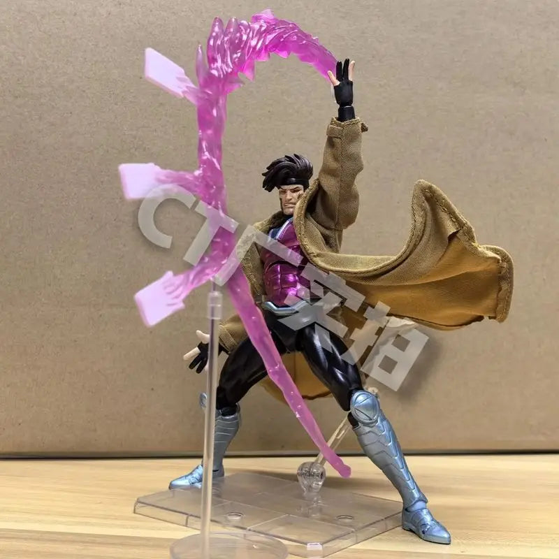 CT Toys Gambit Figure Mafex 131 X-Men Wolverine Shf Anime Action Figure 18cm Figurine Statue Model Customized Gifts for Kids