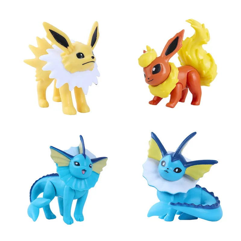 Pokemon Cartoons Movie Anime Figure Gengar Charizard Pikachu Collection Model Pocket Monster Action Toys Kids Christmas Gifts